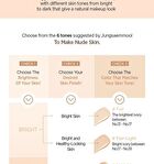 Jung Saem Mool Skin Nuder Foundation - 6 Colors - Fair Light