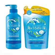 Kracie Moisturizing Algae Of The Sea Rinse in Shampoo - 380ml Refill