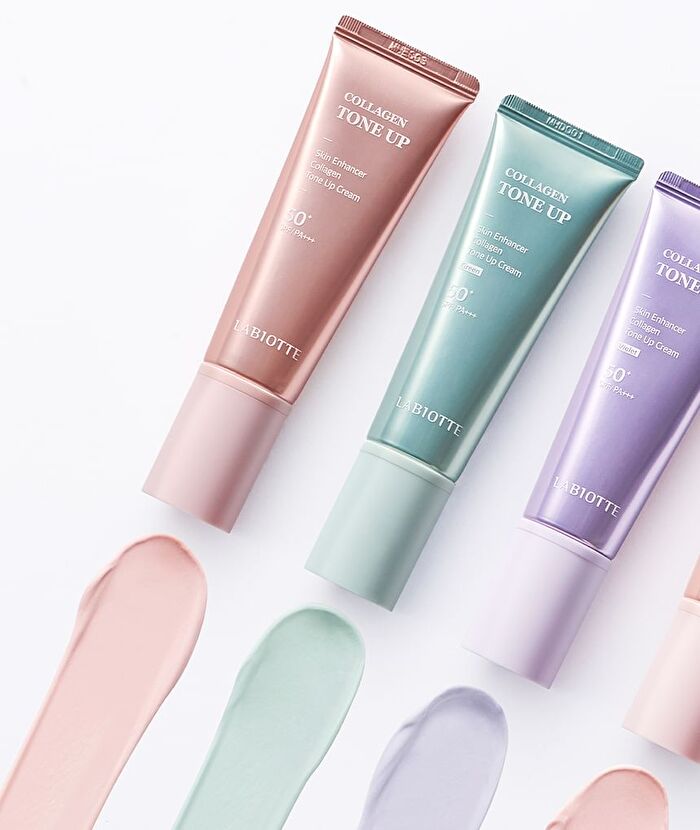 Labiotte Skin Enhancer Collagen Tone Up Cream - 3 Colors - Pink