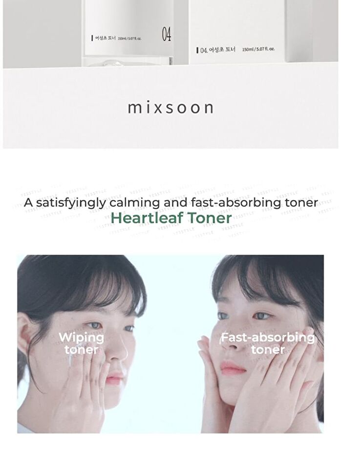 mixsoon Toner Mini 150ml - 4 Types - Bifida