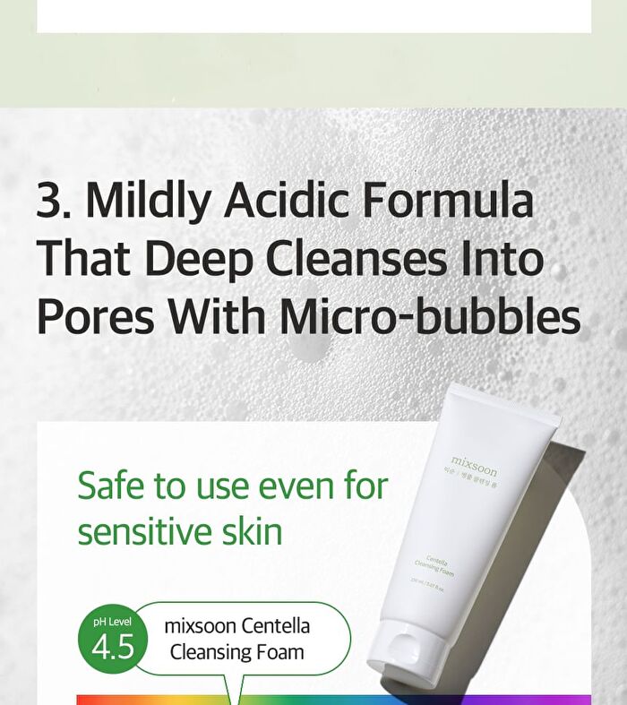mixsoon Centella Cleansing Foam - 2024 Version - 150ml