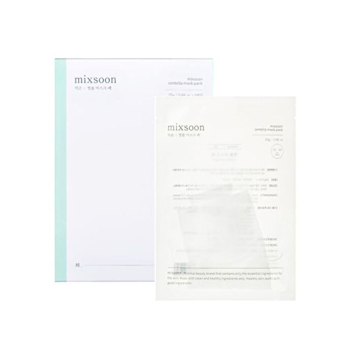 mixsoon Centella Mask Pack Set - 25g x 5 sheets