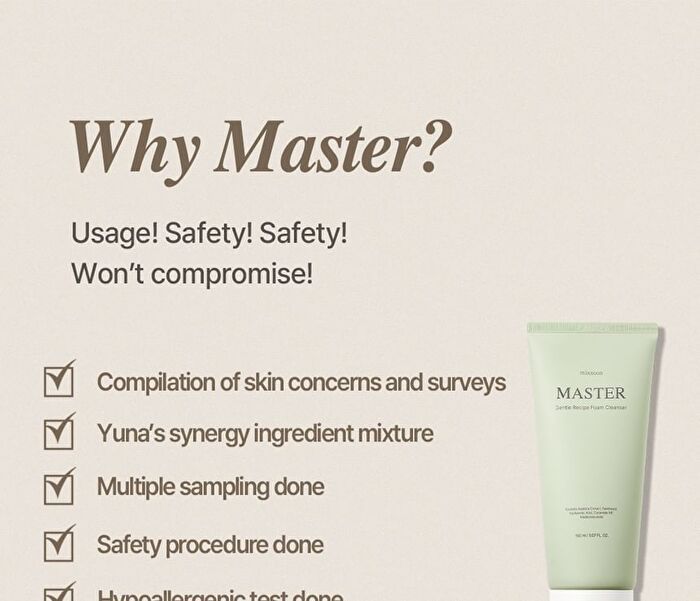 mixsoon Master Gentle Recipe Foam Cleanser - 150ml