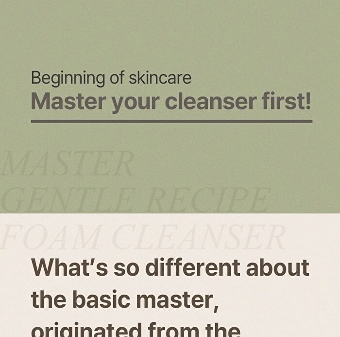 mixsoon Master Gentle Recipe Foam Cleanser - 150ml