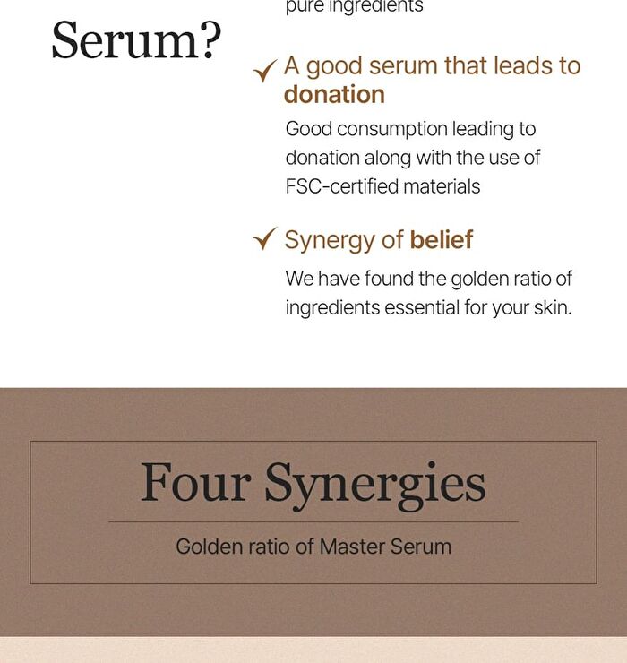 mixsoon Master Serum - 60ml