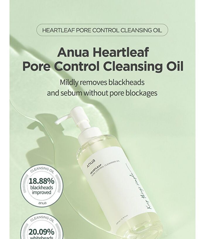 Heartleaf Pore Control Cleansing Oil - 200ml