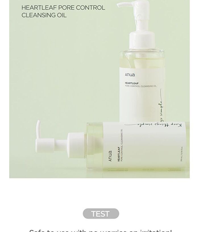 Heartleaf Pore Control Cleansing Oil - 200ml