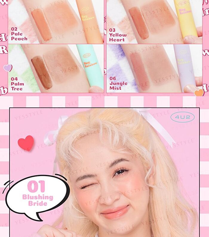 Hey Rainbow Liquid Blush - 04 Pale Tree