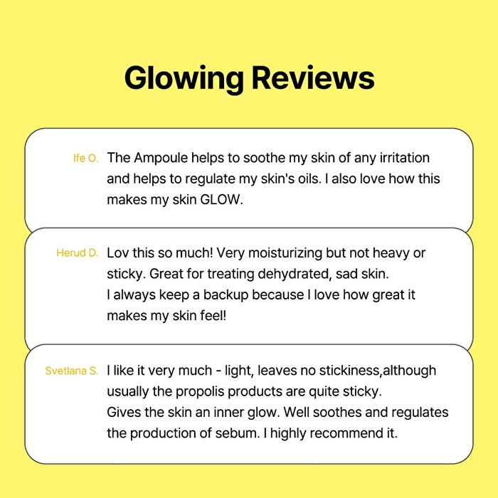 Propolis Energy Calming Ampoule - 2022 Version - 30ml