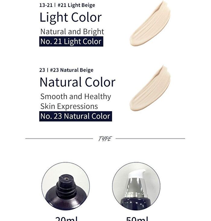 Lucent BB Cream - 2 Colors - #21 Light Beige