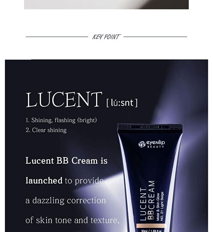 Lucent BB Cream Mini - 2 Colors - #21 Light Beige
