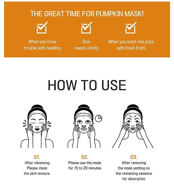 Super Food Mask Set - 17 Types - Peach