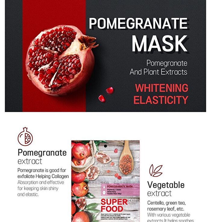 Super Food Mask Set - 17 Types - Broccoli