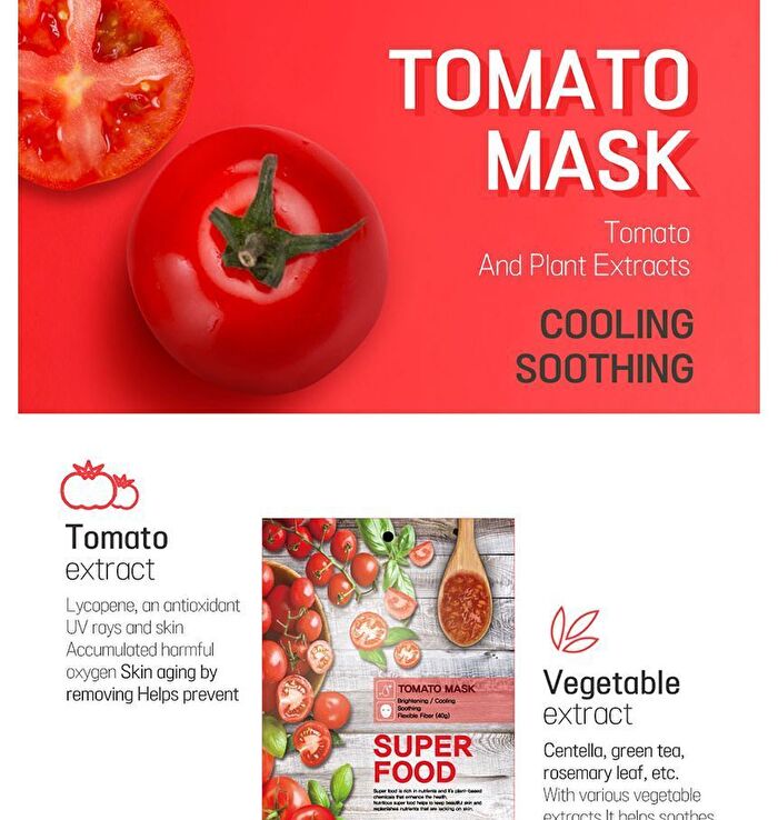 Super Food Mask Set - 17 Types - Paprika