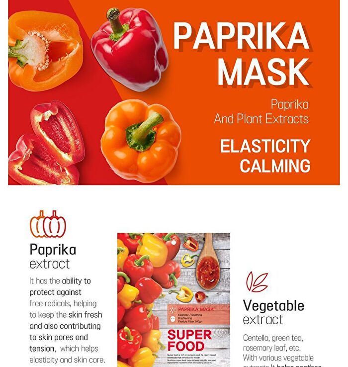 Super Food Mask Set - 17 Types - Pumpkin