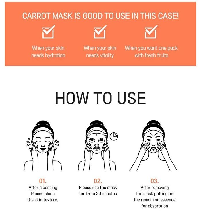 Super Food Mask Set - 17 Types - Pumpkin