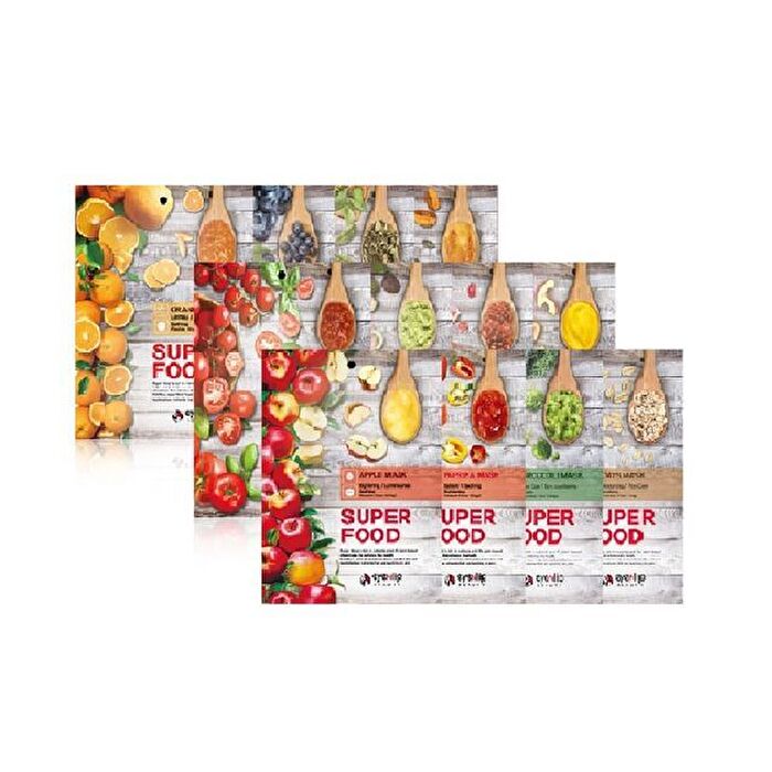 Super Food Mask Set - 17 Types - Pumpkin