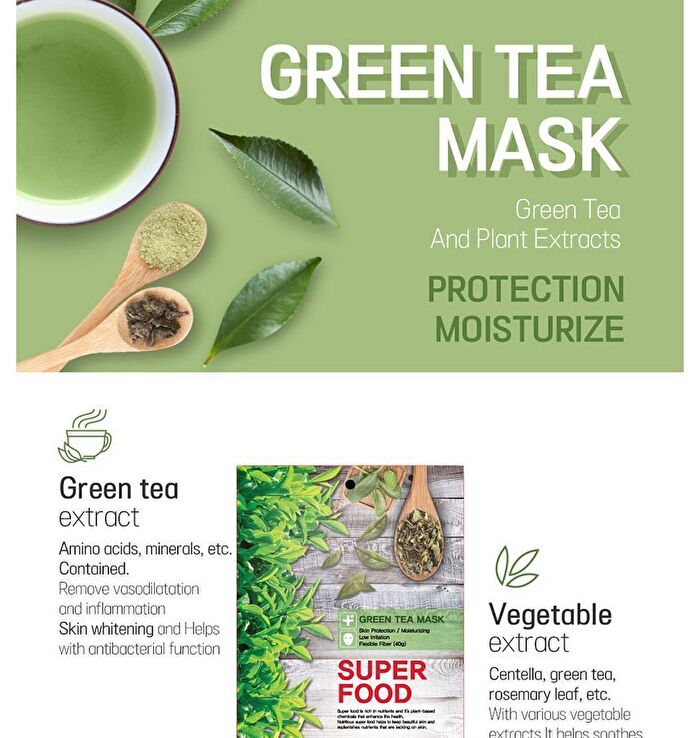 Super Food Mask Set - 17 Types - Avocado