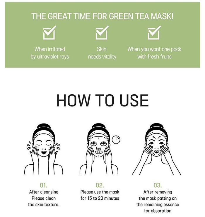 Super Food Mask Set - 17 Types - Avocado