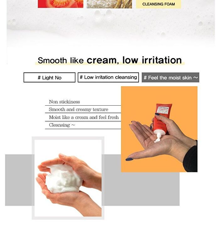 Ceramide Cleansing Foam - 5 Types - Rice