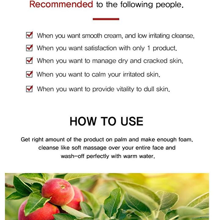 Ceramide Cleansing Foam - 5 Types - Rice