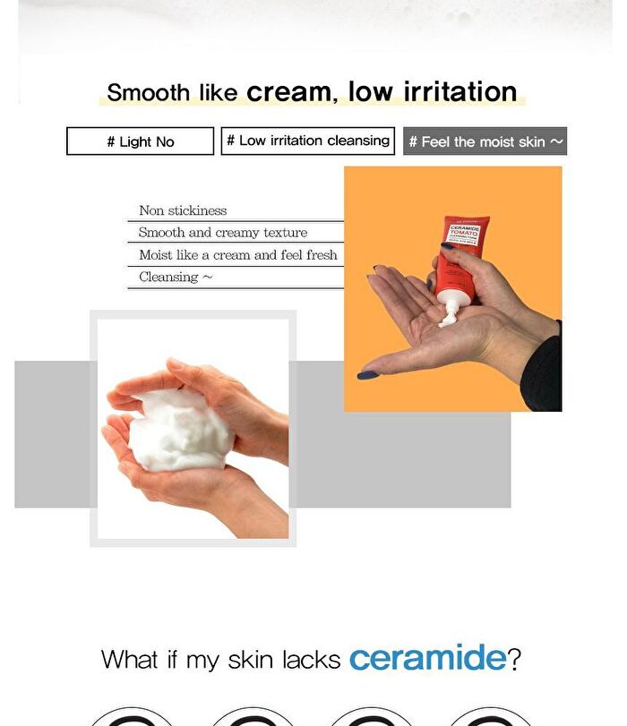Ceramide Cleansing Foam - 5 Types - Rice