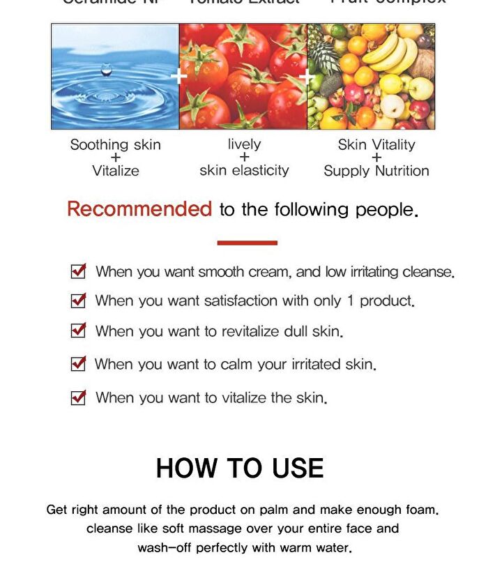 Ceramide Cleansing Foam - 5 Types - Rice