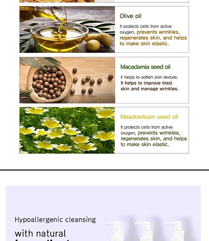 Cleansing Oil - 3 Types - VC Control