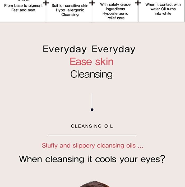 Cleansing Oil - 3 Types - VC Control