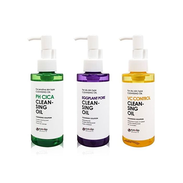Cleansing Oil - 3 Types - Eggplant Pore