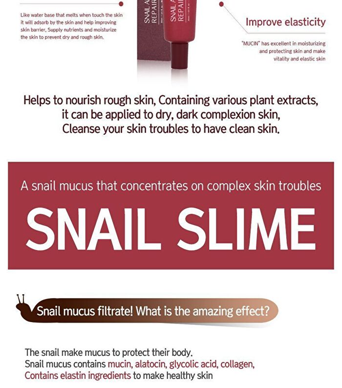 Snail All in One Repair Cream Tube - 30ml