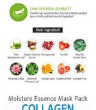 Moisture Essence Mask Set - 10 Types - Vitamin