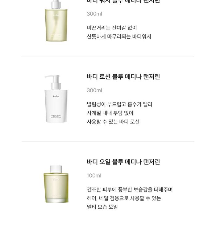 Body Lotion Blue Medina Tangerine - 2025 Version - 300ml