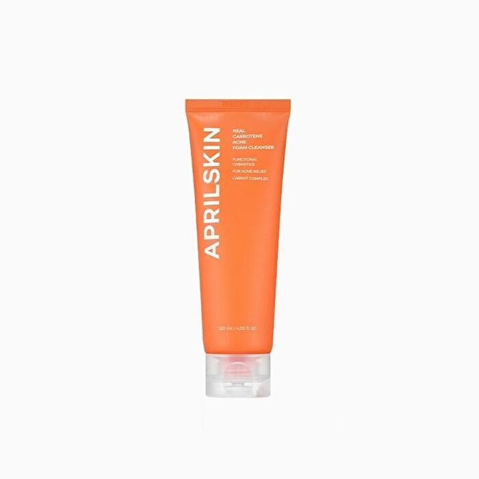 Aprilskin Real Carrotene Acne Foam Cleanser - 120ml