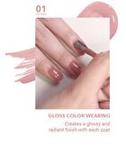Wakemake Mood Wear Nail Color - 8 Colors - #01 Pure
