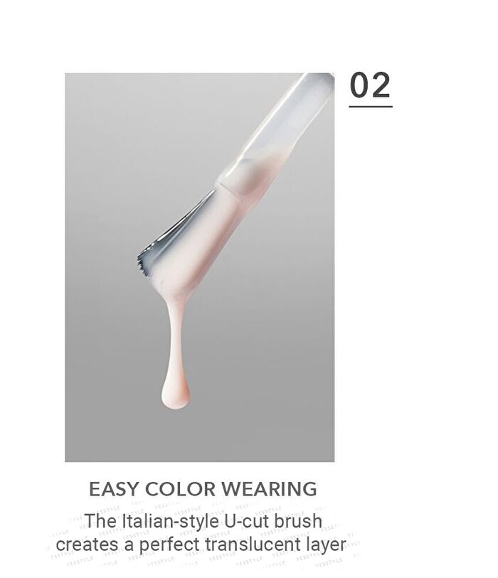 Wakemake Mood Wear Nail Color - 8 Colors - #01 Pure