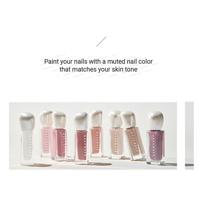 Wakemake Mood Wear Nail Color - 8 Colors - #01 Pure