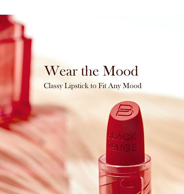 Black Rouge Wearable Velvet Lipstick - 5 Colors - #WL02 Fuchsia Rosy