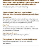Kaine Kombu Balancing Ampoule Toner Special Set - 2 pcs