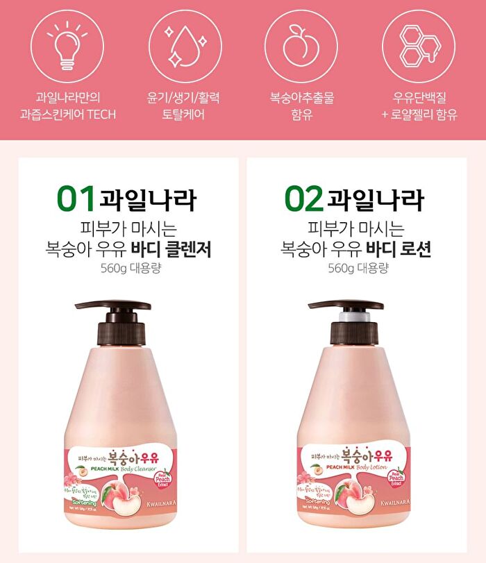 Milk Body Cleanser - 9 Types - Coconut