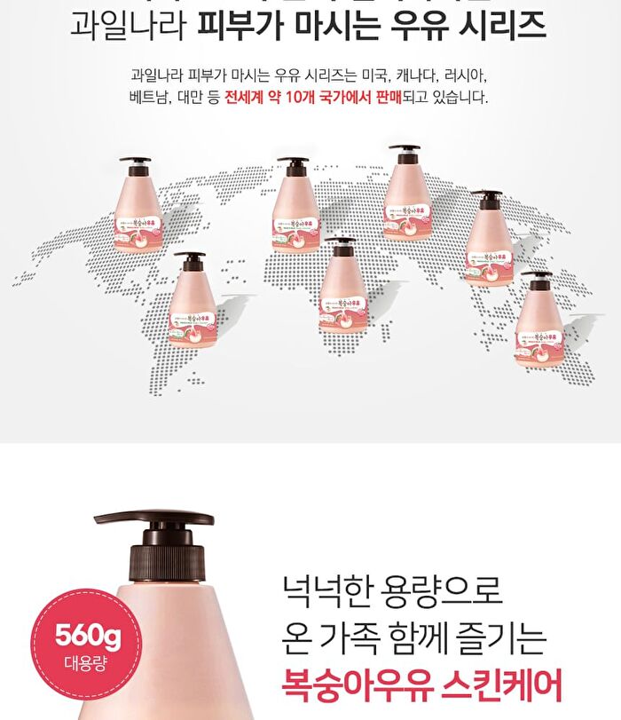 Milk Body Lotion - 9 Types - Strawberry