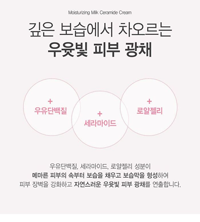 Moisturizing Milk Ceramide Cream - 100ml