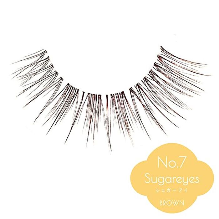 Shobido Disney Minnie Romantic Eyelash - 07 Sugar Eyes Brown - 2 pairs