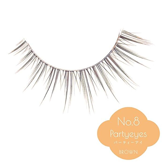 Shobido Disney Minnie Romantic Eyelash - 07 Sugar Eyes Brown - 2 pairs