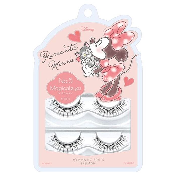 Shobido Disney Minnie Romantic Eyelash - 04 Cat Eyes Black - 2 pairs