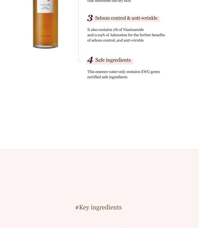 Beauty of Joseon Ginseng Essence Water Mini - 40ml