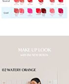 fmgt New Bold Sheer Glow Lipstick - 9 Colors - #02 Watery Orange