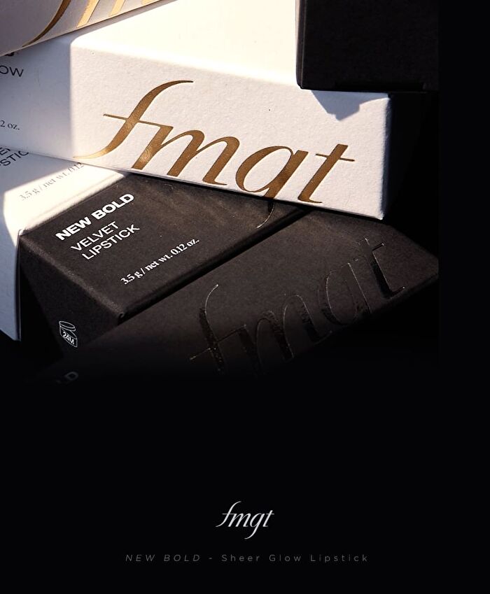 fmgt New Bold Sheer Glow Lipstick - 9 Colors - #02 Watery Orange