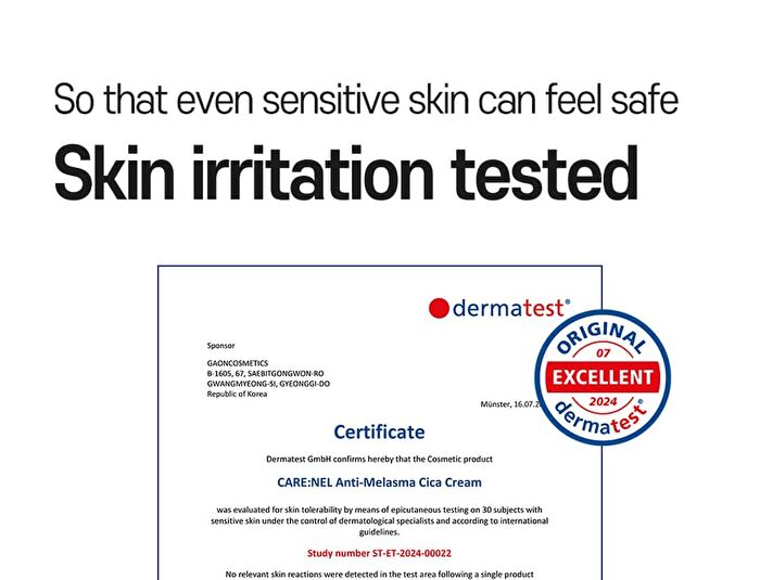 Anti-Melasma Cica Cream - 40ml