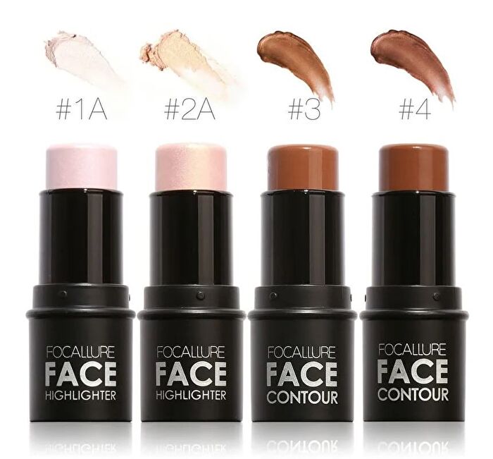 Focallure Highlighter & Contour - 4 Colors - #04 BROWN